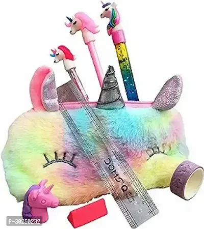 Unicorn Fur Pouch Combo Pack OF 8-thumb0