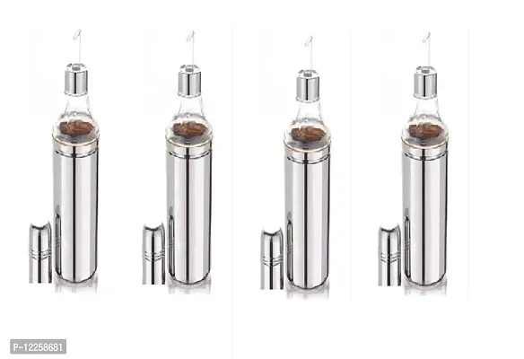 Useful Steel Oil Dispenser- Pack Of  4-thumb0