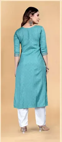 Fancy Nylon Kurta Set For Women-thumb2