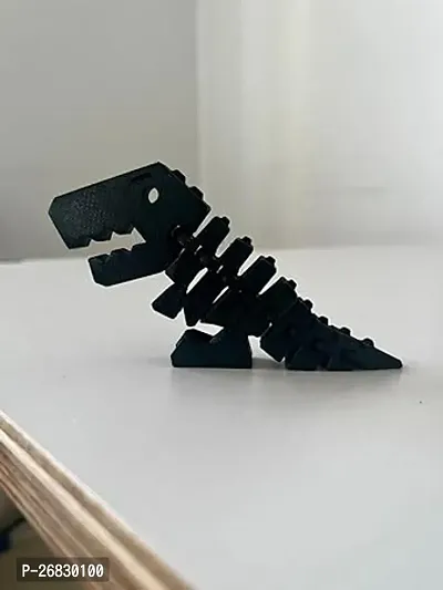 Elegant Palastic 3D Printed Flexi-Rex Articulated Dinosaur For Kids-thumb0