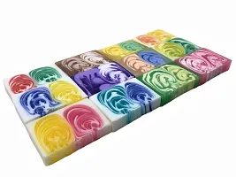 Rose Fragrance Crafted Soaps Face Body Handmade soap 600g pack of 6-thumb3