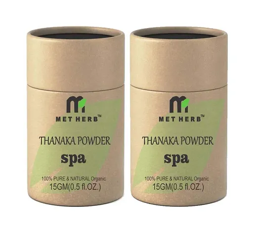 Pure  Natural Thanaka powder for permanent hair removal 15g (Pack of 2)