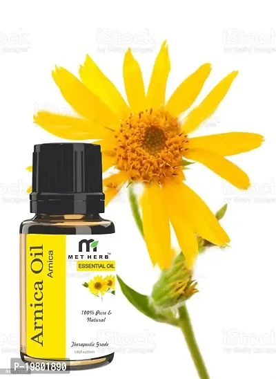 Arnica Oil Cold Pressed, Therapeutic Grade Undiluted For Hair  Skin-15ml-thumb2