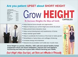 OMNI Long GROW HEIGHT Look Tail CAPSULES 60 Tablet FOR Boys  Girls after 16 Years Age-thumb3