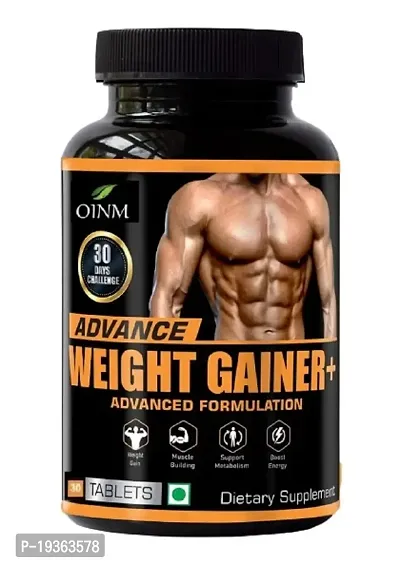 OINM Advance Weight Gainer+ Advance Formulation 30 Capsule for 30 Days Challenge for BOYS, GIRLS, MEN WOMEN, (NO ANY SIDE EFFECTS) AYURVEDIC-thumb0