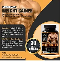 OINM Advance Weight Gainer+ Advance Formulation 30 Capsule for 30 Days Challenge for BOYS, GIRLS, MEN WOMEN, (NO ANY SIDE EFFECTS) AYURVEDIC-thumb1