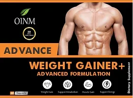 OINM Advance Weight Gainer+ Advance Formulation 30 Capsule for 30 Days Challenge for BOYS, GIRLS, MEN WOMEN, (NO ANY SIDE EFFECTS) AYURVEDIC-thumb3