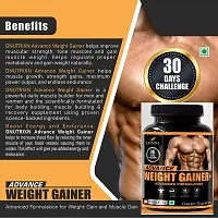 OINM Advance Weight Gainer+ Advance Formulation 30 Ayurvedic Capsule + AIDLIV DS Syrup 200ml Good for Appetizer, Jaundice  Malnutrition Herbal Medicine for All LIVER Problems ALL age Group Unisex-thumb3