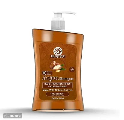 TRAYTEXTArgan Shampoo Controls Dandruff | Eliminates Dryness, Flaking, and Itching | Hair Looks Fresh and Lustrous | Suitable for All Skin Types |1000ML-thumb0