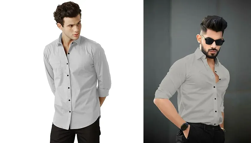 New Launched Polyester Long Sleeves Casual Shirt 