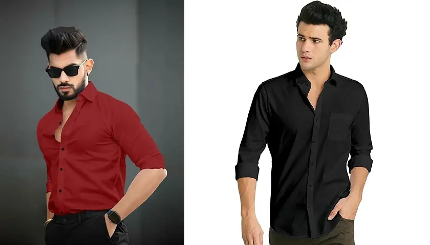 New Launched Polyester Long Sleeves Casual Shirt 