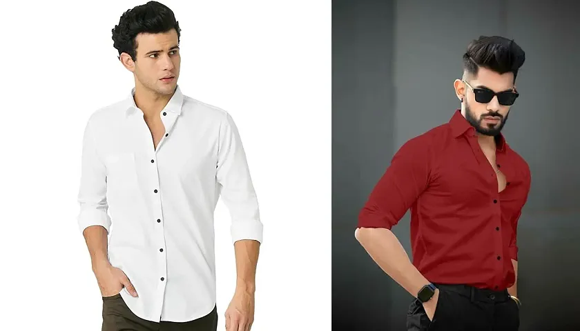 New Launched Polyester Long Sleeves Casual Shirt 