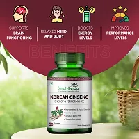 Simply Herbal Korean Ginseng 1000mg Supports Brain Function For Both Men  Women-thumb2