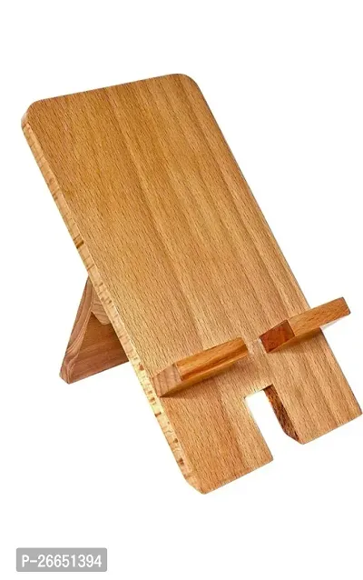 Beautiful Handmade Wood Mobile Stand-thumb0