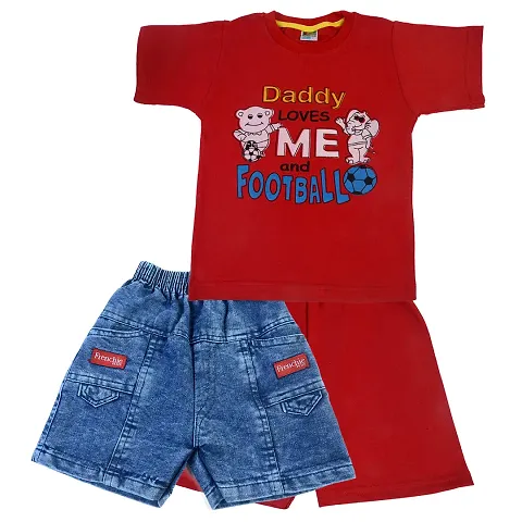 Boy's T-Shirts with Shorts