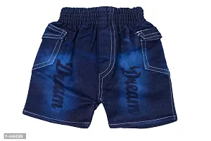 Blue Denim Shorts For Boy's-thumb1