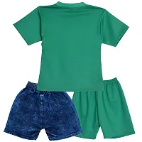 Stylish Kids Tshirt & Shorts Clothing set-thumb1