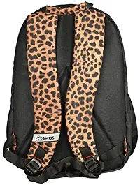 Cosmus Orcus-Cheeta Casual College Backpack - School Bag (Black)-thumb2