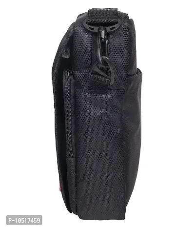 COSMUS Men's Crossbody Sling Bag (Black)-thumb5