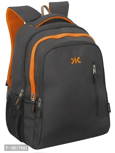 Killer Gliding 36 Litres 15.6 Inch Water Resistance Polyester Laptop Backpack (GREY)