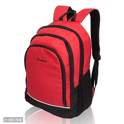 Cosmus Star Casual College Backpack/School Bag (Red)-thumb3