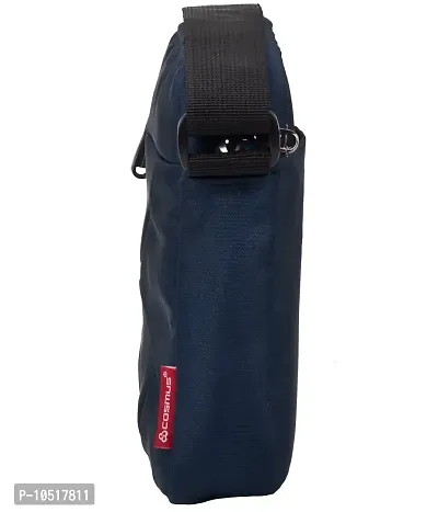 COSMUS Polyester Neck Pouch (Navy Blue _40051669011)-thumb4