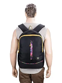 Tuff Gear Casual Backpack Bags - Tuff Gear Michigan 23L Polyester Black College Bag-thumb2