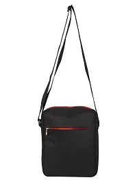 Cosmus Entizo Traveler Sling Bag For 10 inches iPad/Tablet Shoulder Side Sling Bag for Men Black Red-thumb2