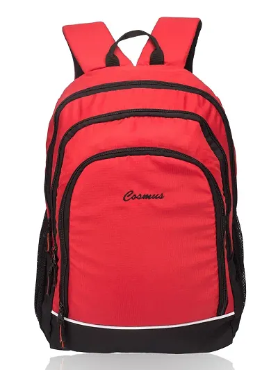 Cosmus Star Casual College Backpack/School Bag (Red)