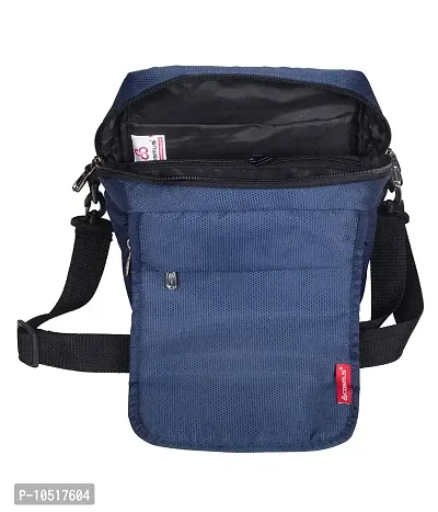 Cosmus Men's Rome Navy Blue Crossbody Shoulder Sling Bag for iPad/10inches Tablet-thumb5