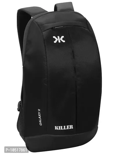 Killer Galaxy Small Outdoor Mini Backpack 12L Daypack (BLACK)-thumb0