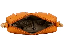 INIT Lucy Ladies Clutch Wallet Party Clutches Wedding Purses (RUST)-thumb4