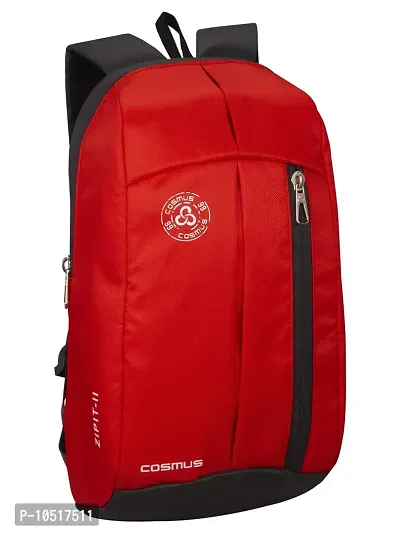 Cosmus Zipit Red Small Outdoor Mini Backpack 12 L Daypack