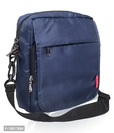 Cosmus Men's Rome Navy Blue Crossbody Shoulder Sling Bag for iPad/10inches Tablet-thumb2