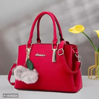 FASHION Womens Leather Handbags Purses Top-handle Totes Shoulder Bag for Ladies-thumb0