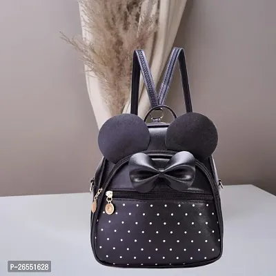 Classy Solid Backpacks  for Women-thumb0