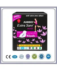 Jumbo Extra Sure DRY Net Top Sheet Pad naturally SOFT extra L 1 Jumbo Packet-thumb1