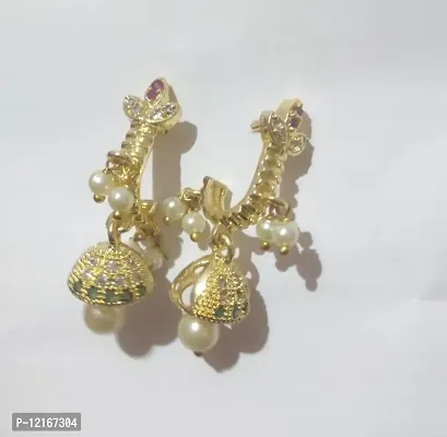 Fancy Brass Earrings For Women