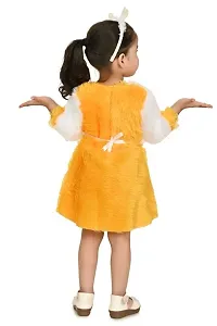 FB Collection Girl's Knee Length Woolen Frock Dress | Beautiful Comfortable Dress for Girls (JK001)-thumb4