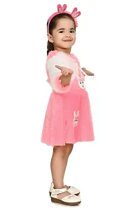 FB Collection Girl's Knee Length Woolen Frock Dress | Beautiful Comfortable Dress for Girls (JK001)-thumb3