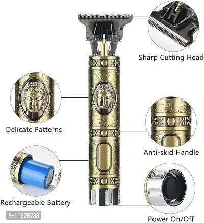 Hair Trimmmer For Mens Cordless Hair Clipper Oil Head Electric Hair Clipper Set T-Blade Trimmer Kit for Home Barber Shop-thumb5