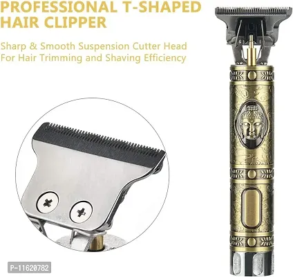 Hair Trimmmer For Mens Cordless Hair Clipper Oil Head Electric Hair Clipper Set T-Blade Trimmer Kit for Home Barber Shop-thumb0