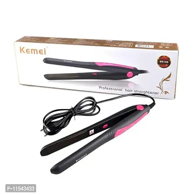 Hair  Straightener Machine  Corded Electric Flat Iron Stylish Hair Straightener For Women Hair Straightener&nbsp;&nbsp;(Black)-Beauty Appliances For Women.-thumb4