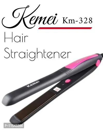 Hair  Straightener Machine  Corded Electric Flat Iron Stylish Hair Straightener For Women Hair Straightenernbsp;nbsp;(Black)-Beauty Appliances For Women.