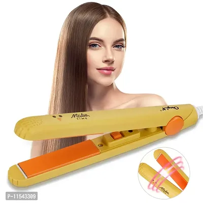 Beauty Appliances  New Mini Women S Beauty Mini Professional Hair Straighteners Temperature Control Flat Iron With Plastic Storage Box (Assorted Colour, 45W)-thumb0