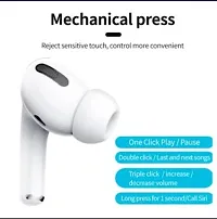 Earbuds Pro3 With Deep Bass Hands Free Call Music Sports Earbuds Wireless Bluetooth Headset White Tws-thumb2