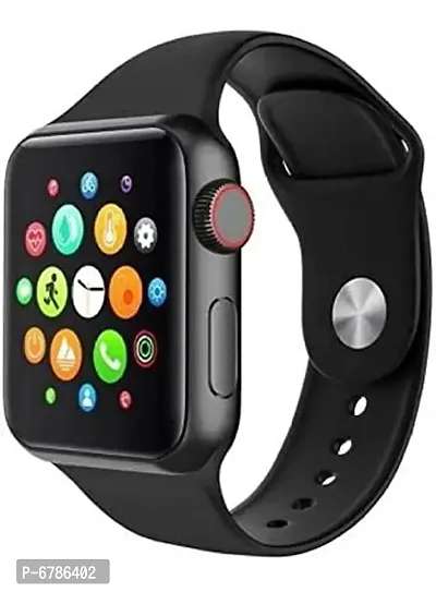 Smart Watch T55 Touch Display With Bluetooth Calling Extra Strap Heart Rate M-thumb1
