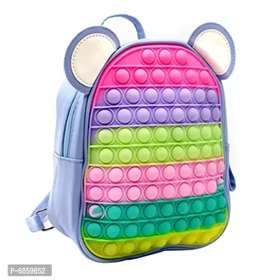 Mini Popit Fidget Bagpack For Kids ( Multicolor)-thumb0