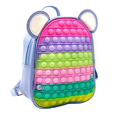 Mini Popit Fidget Bagpack For Kids ( Multicolor)