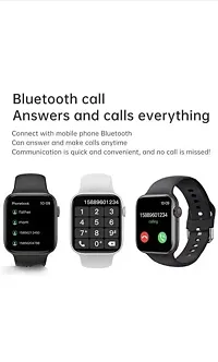Stylish I7 Pro Max Smart Watch With Bluetooth Calling Activity Tracker Black 1Pc-thumb3